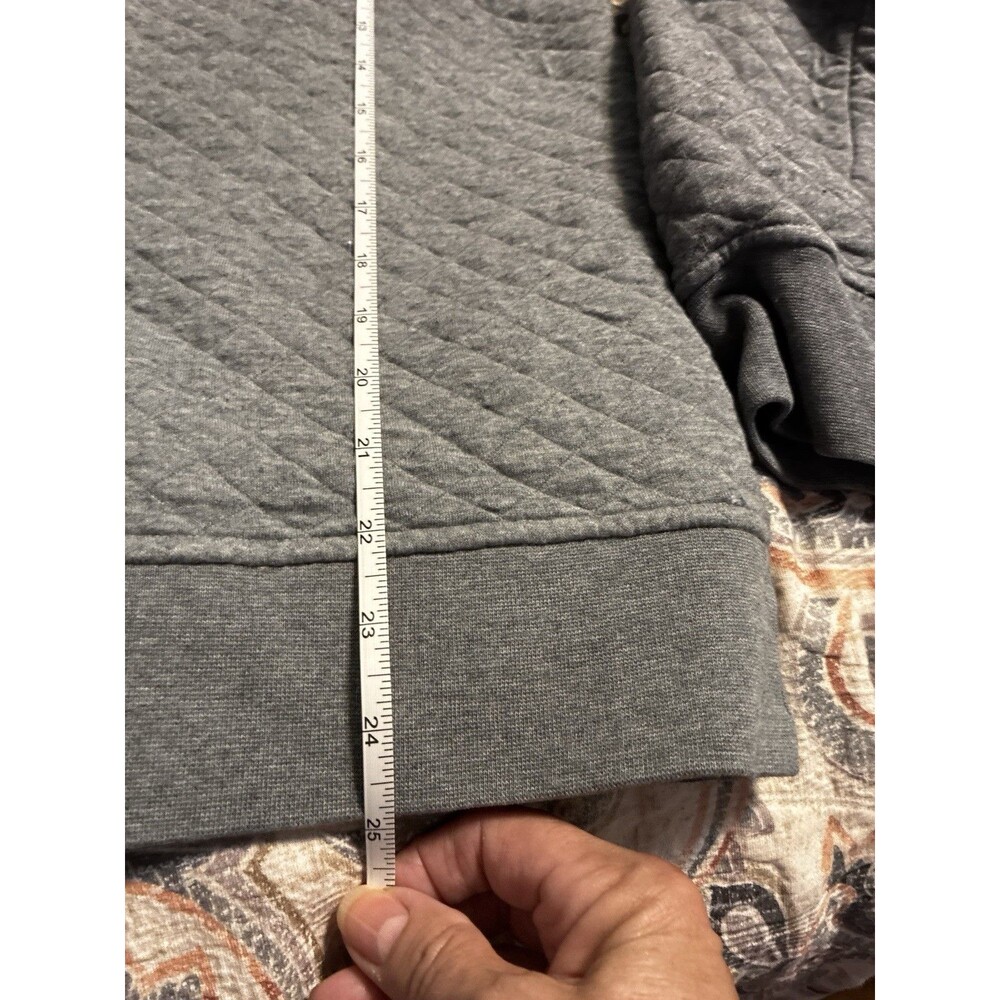 Patagonia Diamond Quilted Snap T Jacket Pullover Gray Women’s M 40th Anniversary - Picture 12 of 12
